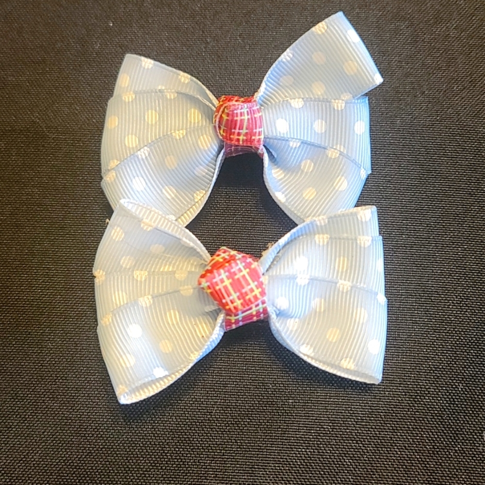 2 hair bows